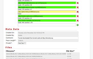 Torrent Editor screenshot 2