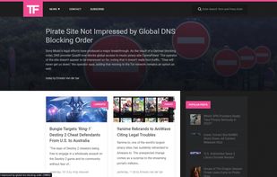 TorrentFreak screenshot 1