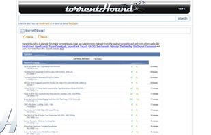 torrentHound.cc screenshot 1