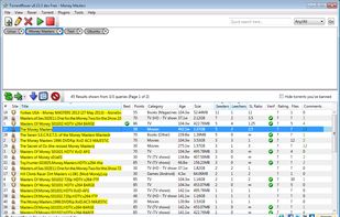 TorrentRover main window