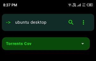 Torrents Digger screenshot 1