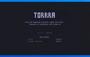 Torrra screenshot 1