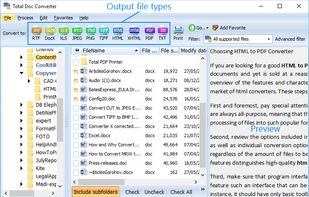 Total Doc Converter screenshot 1