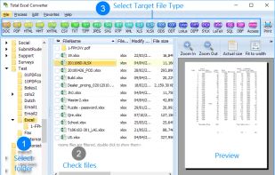 Total Excel Converter screenshot 1