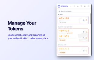 TOTPBOX screenshot 1