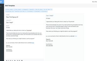Build in email templates delivered straight from your inbox. With integrations to programs like Calendly we'll keep following up until you get a meeting booked or they reply. 