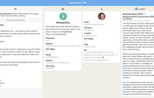 Add highly personalized context to your messaging without spending hours on research. 