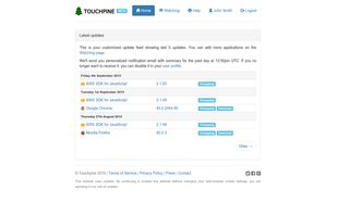 Touchpine screenshot 1