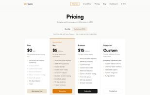 Pricing