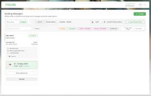 Booking system