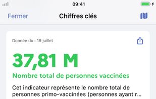 TousAntiCovid screenshot 2