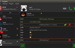 Toxygen screenshot 1