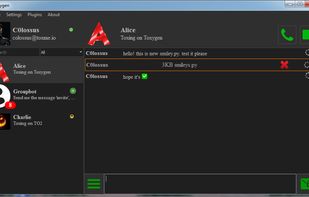 Toxygen screenshot 1
