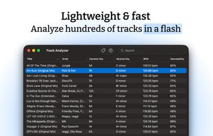 Track Analyzer screenshot 1