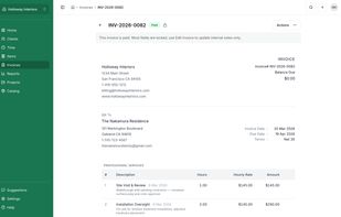 Track and Invoice screenshot 3