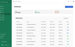 Track and Invoice screenshot 1