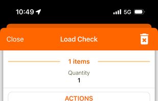 Track-POD Driver App Load Check