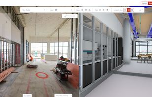 BIM and Reality Comparison: Align BIM automatically with site images and compares reality across different dates and datasets for clear site insights.