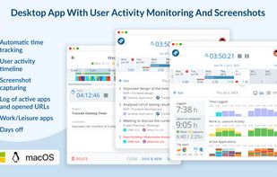 Desktop Timer Application for Windows, Linux, & macOS: The app can track time based on user activity. It can automatically launch and stop the timer, differentiate work and leisure activities, and provides excellent daily reports.