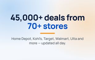 Main feed: 45,000+ live clearance deals from 70+ US stores, updated all day