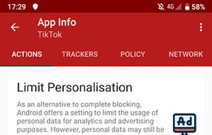 TrackerControl screenshot 1
