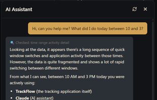 TrackFlow screenshot 1