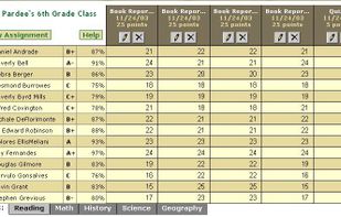 TrackMyGrades.com screenshot 1