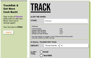 TrackRak screenshot 2
