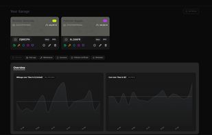 Dashboard - Overview Dark