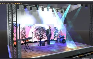 3D DMX Light preview