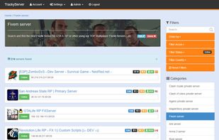 TrackyServer screenshot 1