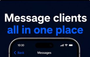 Customer messages, quotes and job updates together in one place
