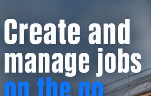 Job management on the go: view, schedule and update jobs from your phone on site