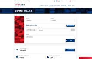 How to search and get results. For ex, finding suppliers of Microsoft via official shipment records