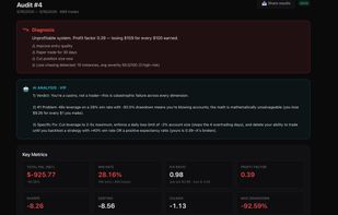 TraderAudit screenshot 1