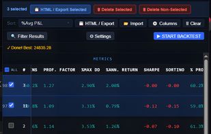 TradeTuning screenshot 2