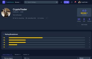 TradeVerse screenshot 2