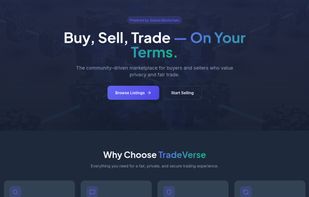TradeVerse screenshot 1