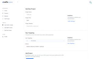 Traffic Creator screenshot 1
