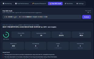 seo audit