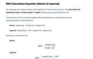 Explanation of the Mifflin–St Jeor formula on TrainCalc, showing detailed health insights.