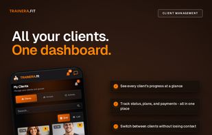 Client management dashboard
