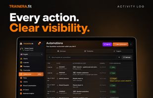 Automation activity log with status and reasons