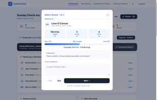 Weekly review