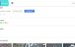 Project screen(Ready for launch)