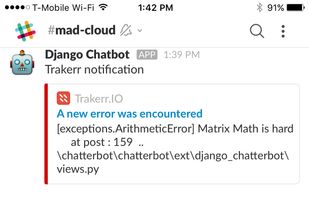 Trakerr.IO screenshot 2