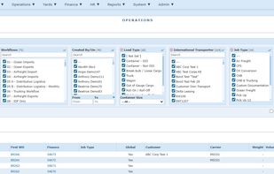 Operations Page