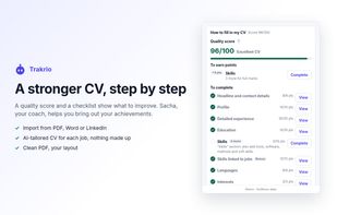 A stronger CV, step by step