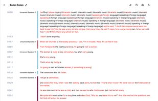 Transcribee screenshot 1