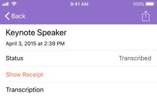 TranscribeMe screenshot 3